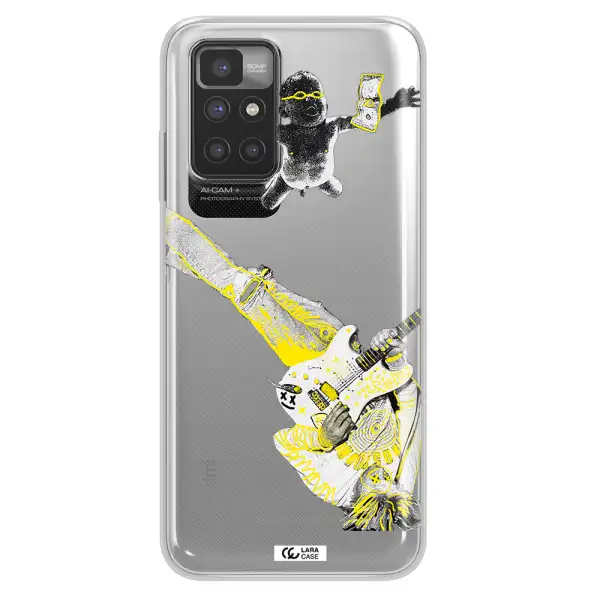 Guitarist Xiaomi Redmi 10 Clear TPU Case