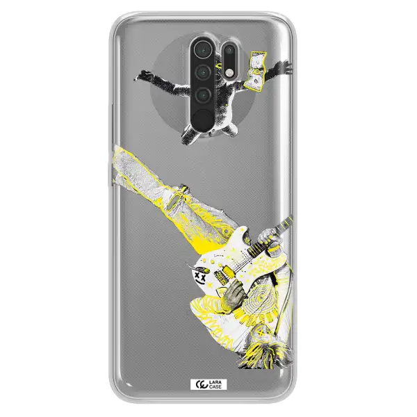 Guitarist Xiaomi Redmi 9 Clear TPU Case