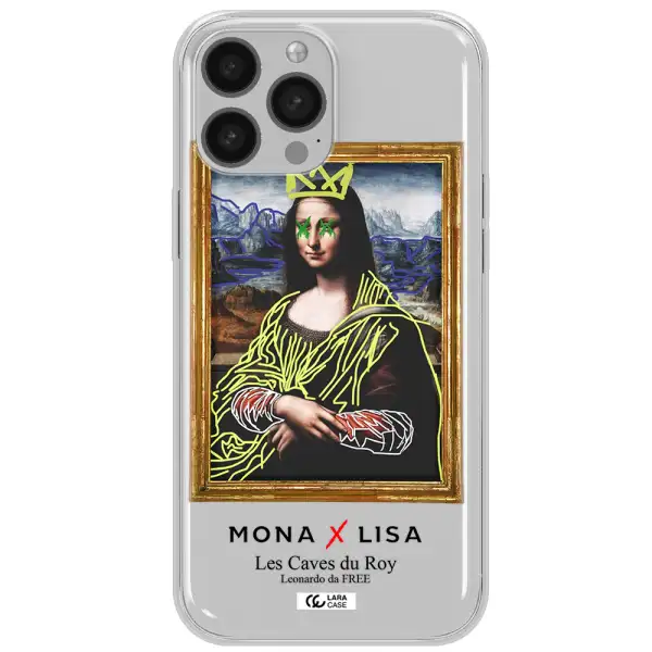 Monalisa Pop Art Apple iPhone 13 Pro Max Clear TPU Case