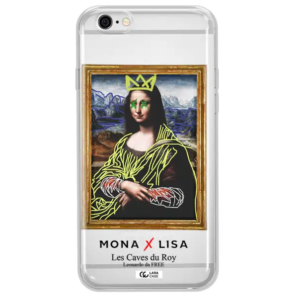 Monalisa Pop Art Apple iPhone 6 Clear TPU Case