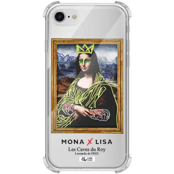 Monalisa Pop Art Apple iPhone se 2020 Clear PC Case