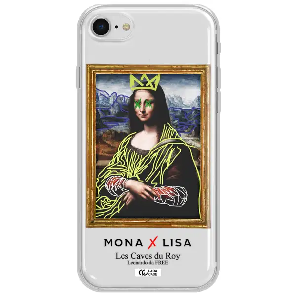 Monalisa Pop Art Apple Iphone Se 2020 Clear Tpu Case