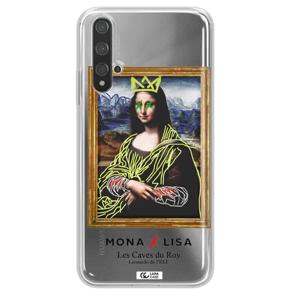 Monalisa Pop Art Huawei Nova 5t Clear TPU Case