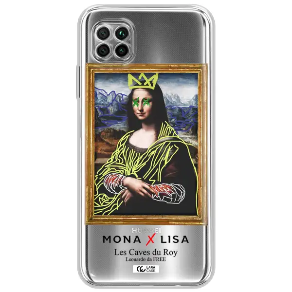 Monalisa Pop Art Huawei Nova 7I Clear Tpu Case