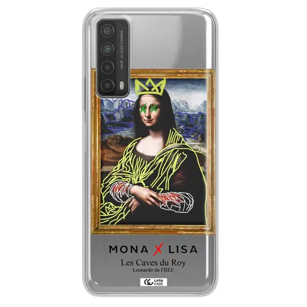Monalisa Pop Art Huawei P Smart 2021 Clear TPU Case