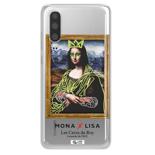 Monalisa Pop Art Huawei P30 Clear TPU Case