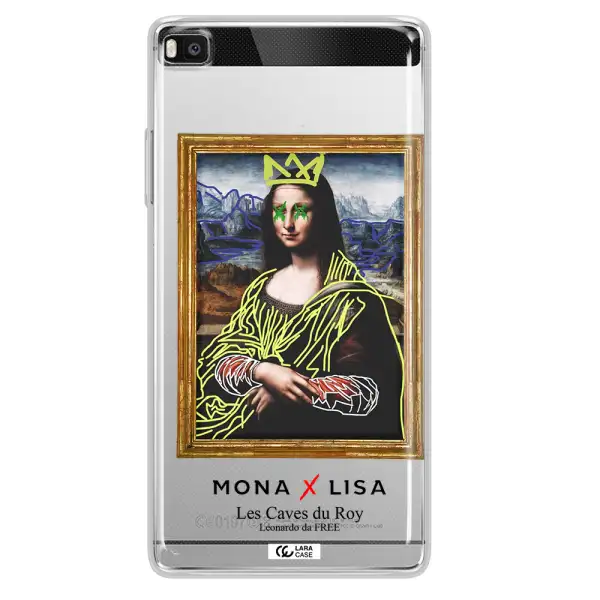Monalisa Pop Art Huawei P8 Clear TPU Case