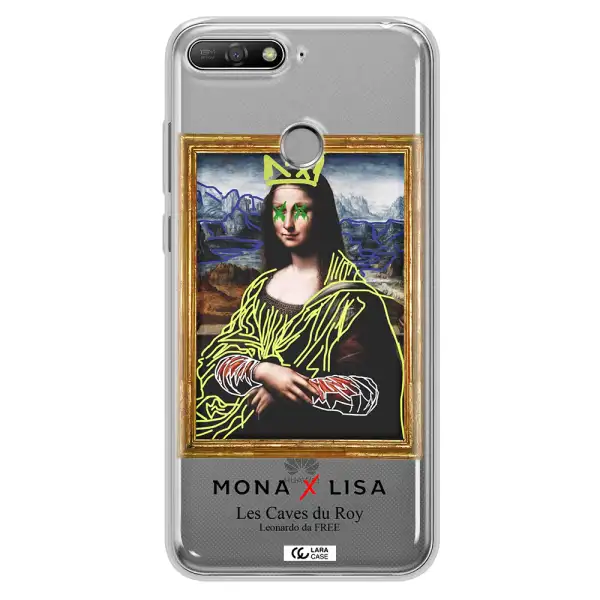 Monalisa Pop Art Huawei Y6 Prime 2018 Clear TPU Case