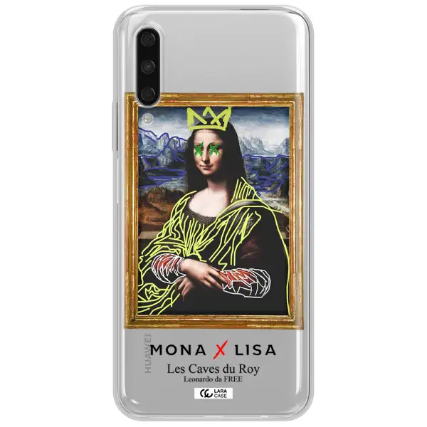 Monalisa Pop Art Huawei Y9S Clear Tpu Case