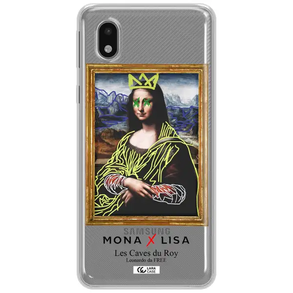 Monalisa Pop Art Samsung A01 Core Clear Tpu Case