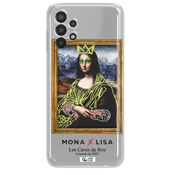 Monalisa Pop Art Samsung A13 Clear TPU Case