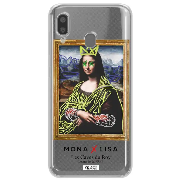Monalisa Pop Art Samsung A20 Clear TPU Case