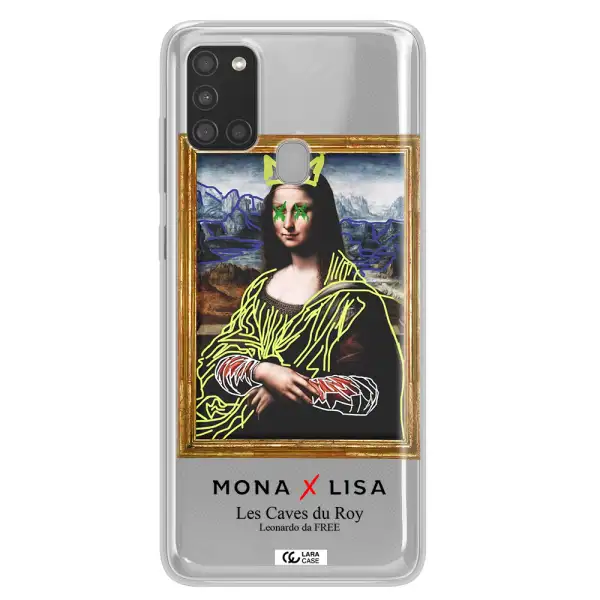 Monalisa Pop Art Samsung A21S Clear TPU Case