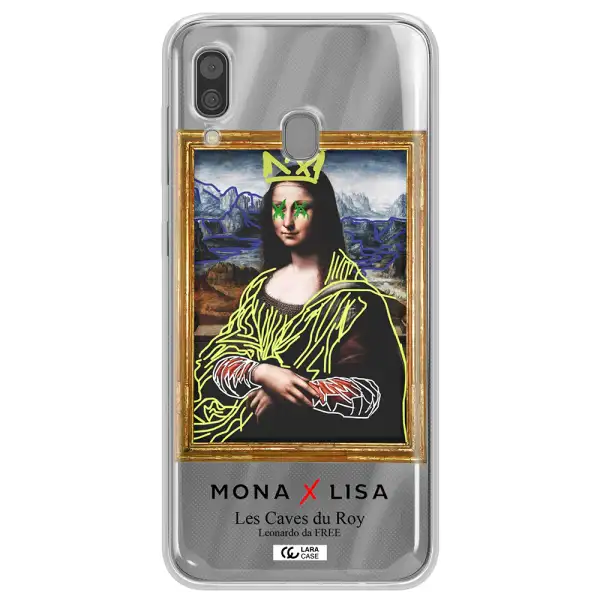 Monalisa Pop Art Samsung A30 Clear TPU Case