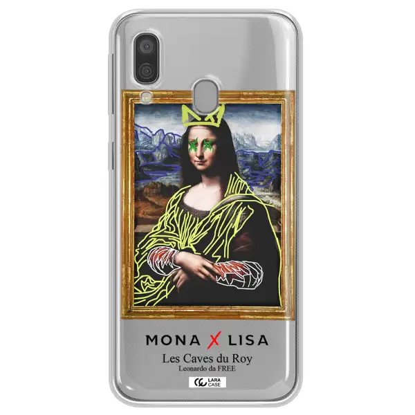 Monalisa Pop Art Samsung A40 Clear TPU Case
