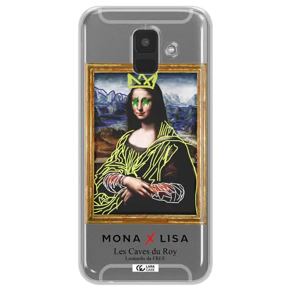 Monalisa Pop Art Samsung A6 Clear TPU Case