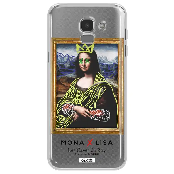 Monalisa Pop Art Samsung J6 Clear TPU Case