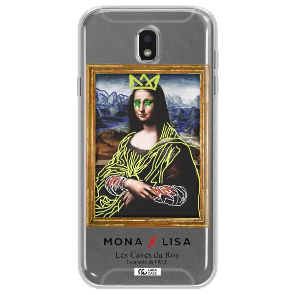 Monalisa Pop Art Samsung J7 Pro Clear TPU Case