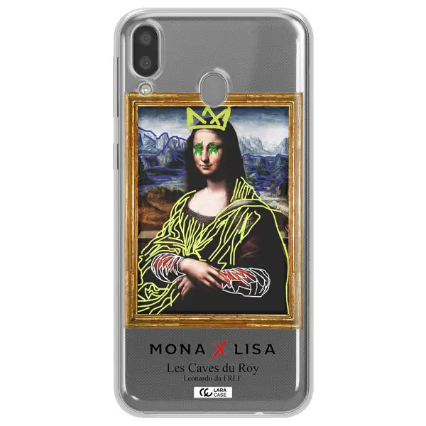 Monalisa Pop Art Samsung M20 Clear TPU Case