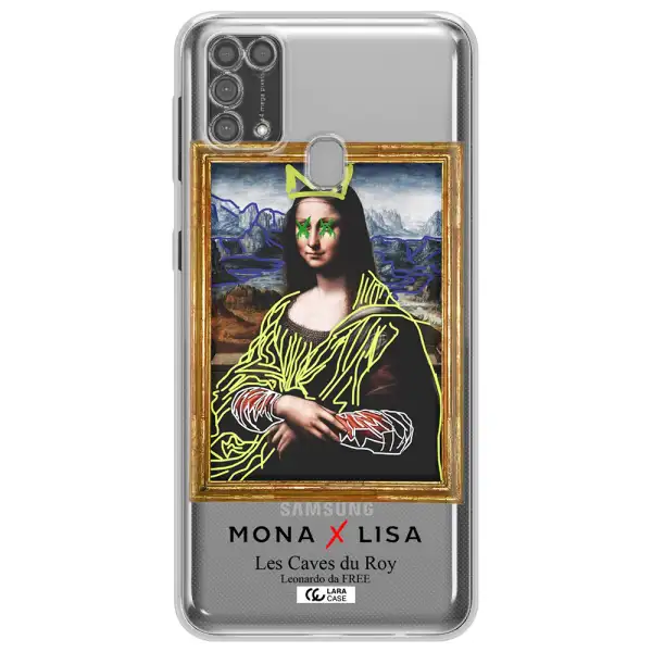 Monalisa Pop Art Samsung M31 Clear TPU Case