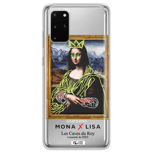 Monalisa Pop Art Samsung S 20 Plus Clear TPU Case