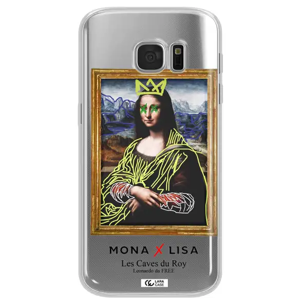 Monalisa Pop Art Samsung S 7 Clear TPU Case