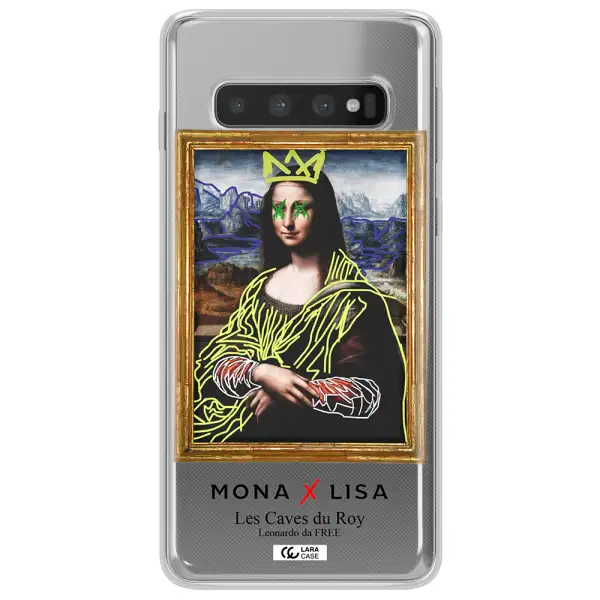Monalisa Pop Art Samsung S10 Plus Clear TPU Case
