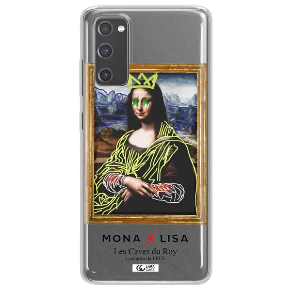 Monalisa Pop Art Samsung S20 Fe Clear TPU Case