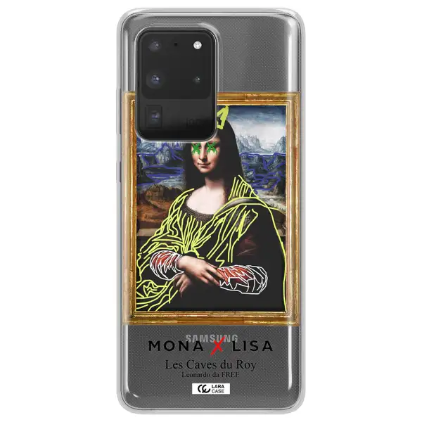 Monalisa Pop Art Samsung S20 Ultra Clear TPU Case