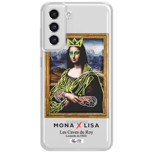 Monalisa Pop Art Samsung S21 Fe Clear Tpu Case