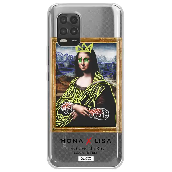 Monalisa Pop Art Xiaomi Mi 10 Lite Clear TPU Case