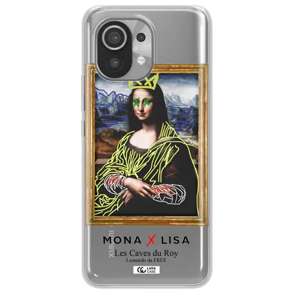 Monalisa Pop Art Xiaomi Mi 11 Clear TPU Case