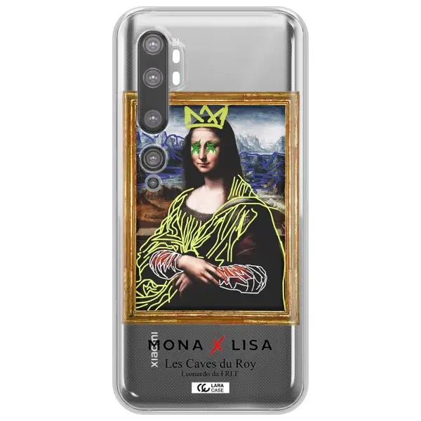 Monalisa Pop Art Xiaomi Mi Note 10 Clear TPU Case