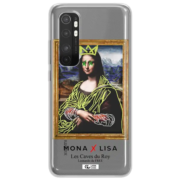 Monalisa Pop Art Xiaomi Mi Note 10 Lite Clear TPU Case