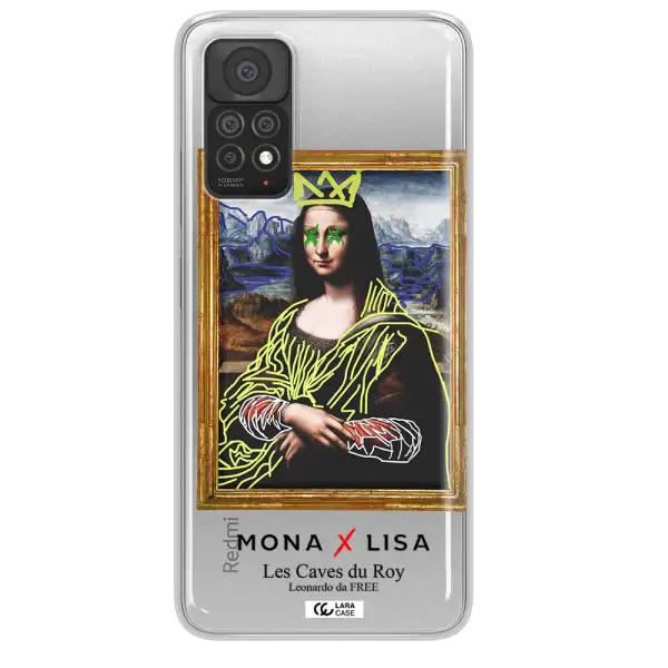 Monalisa Pop Art Xiaomi Note 11 Pro Clear TPU Case
