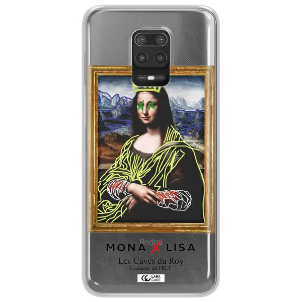 Monalisa Pop Art Xiaomi Note 9S Clear TPU Case