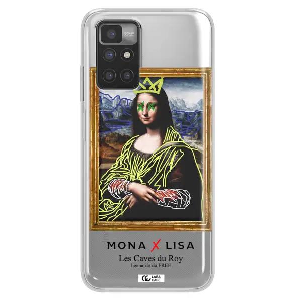 Monalisa Pop Art Xiaomi Redmi 10 Clear TPU Case