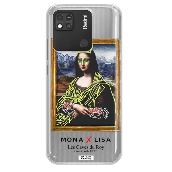 Monalisa Pop Art Xiaomi Redmi 10A Clear TPU Case