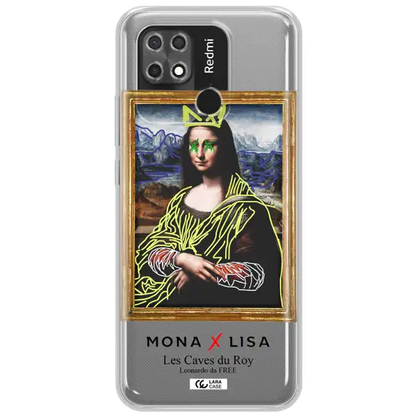 Monalisa Pop Art Xiaomi Redmi 10C Clear TPU Case