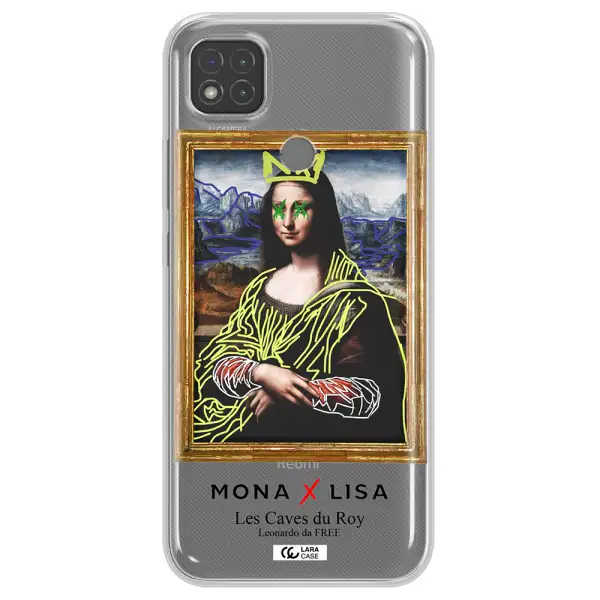 Monalisa Pop Art Xiaomi Redmi 9C Clear TPU Case