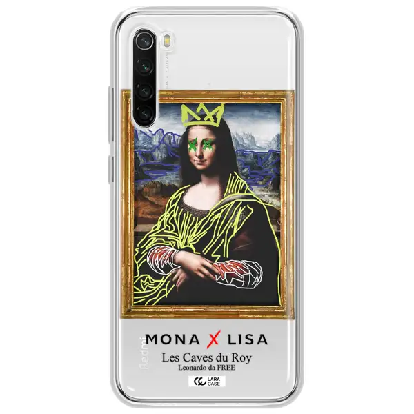Monalisa Pop Art Xiaomi Redmi Note 8T Clear Tpu Case