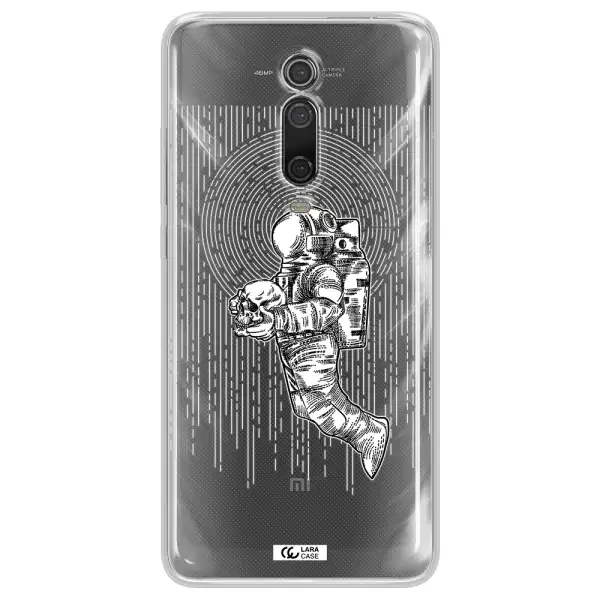 Astronaut Holding A Skull Xiaomi Mi 9T Clear TPU Case