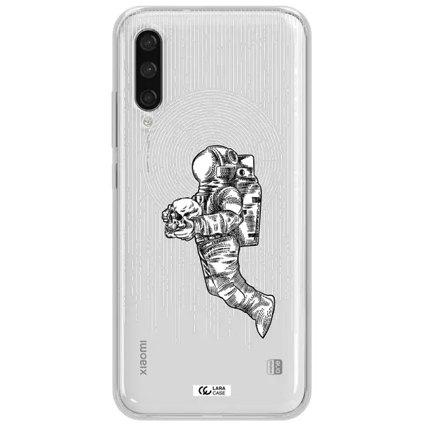 Astronaut Holding A Skull Xiaomi Mi A3 Clear Tpu Case