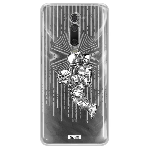 Astronaut Holding A Skull Xiaomi Redmi K20 Clear Tpu Case