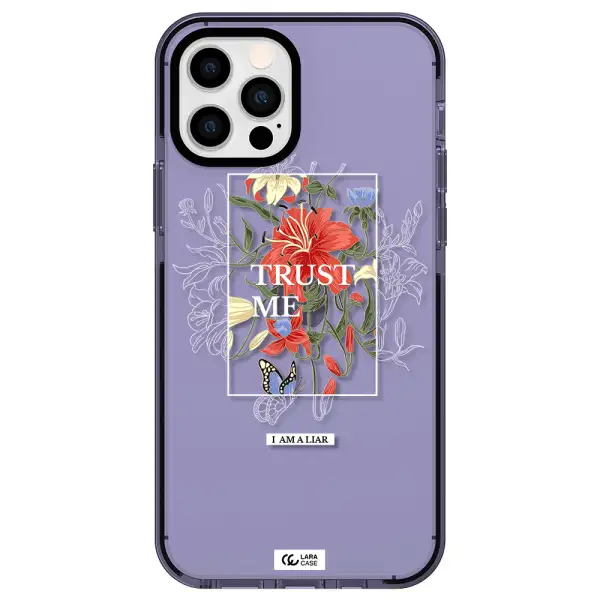 Trust Me Apple iPhone 12 pro impact Lilac Case