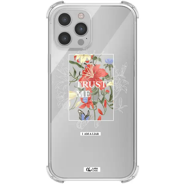 Trust Me Apple iPhone 12 pro max Clear PC Case