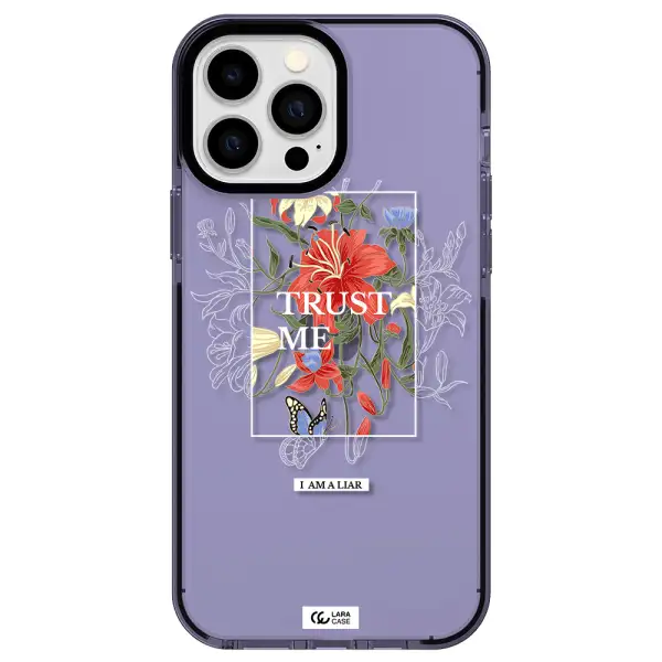Trust Me Apple iPhone 13 Pro Max impact Lilac Case