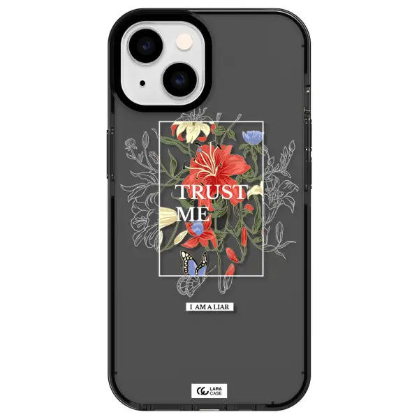 Trust Me Apple iPhone 14 impact Smoke Black Case