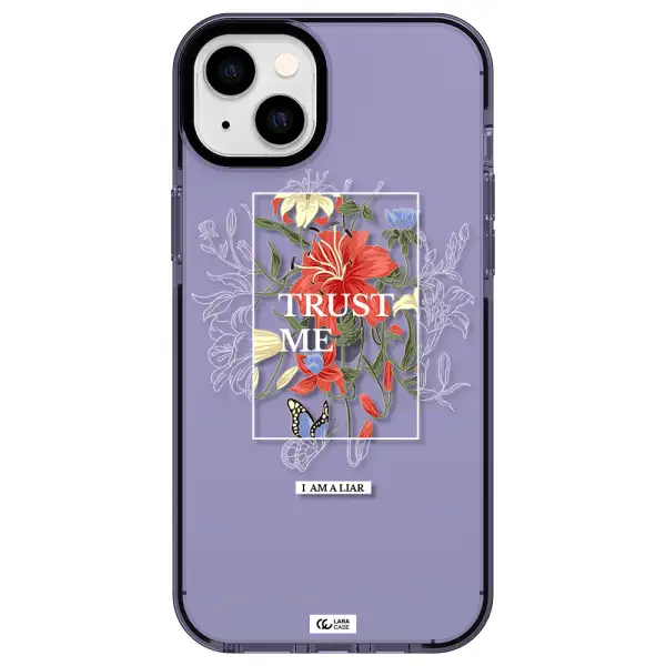 Trust Me Apple iPhone 14 plus impact Lilac Case