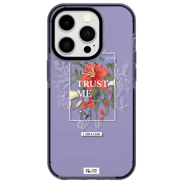 Trust Me Apple iPhone 14 pro impact Lilac Case